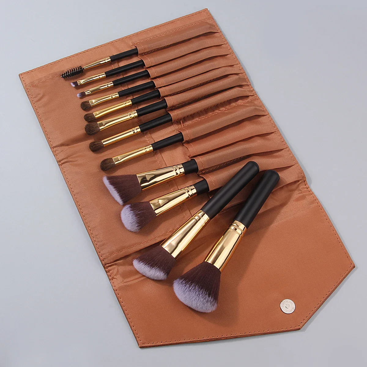 Travel Makeup Essentials Brush Set with Bag