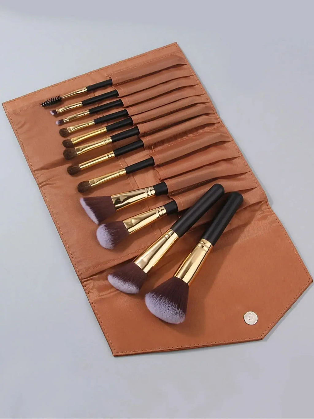 Travel Makeup Essentials Brush Set with Bag