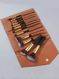 Travel Makeup Essentials Brush Set with Bag